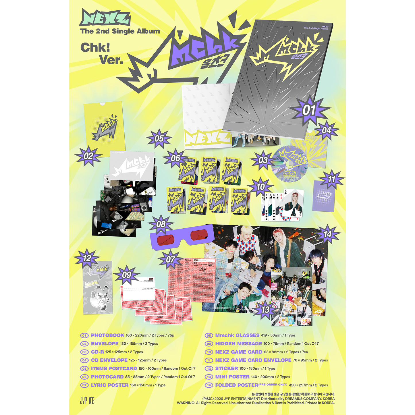 NEXZ The 2nd Single Album NEXZ The 2nd Single Album