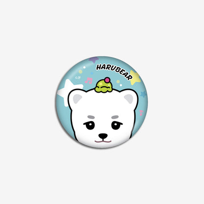 PHOTO BADGE SET - HARU / NEXZ『Japan Debut 1st Anniversary POP-UP 1st SCOOP』