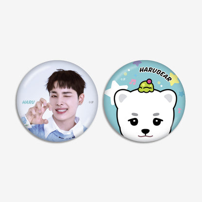 PHOTO BADGE SET - HARU / NEXZ『Japan Debut 1st Anniversary POP-UP 1st SCOOP』