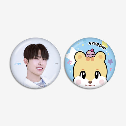PHOTO BADGE SET - HYUI / NEXZ『Japan Debut 1st Anniversary POP-UP 1st SCOOP』