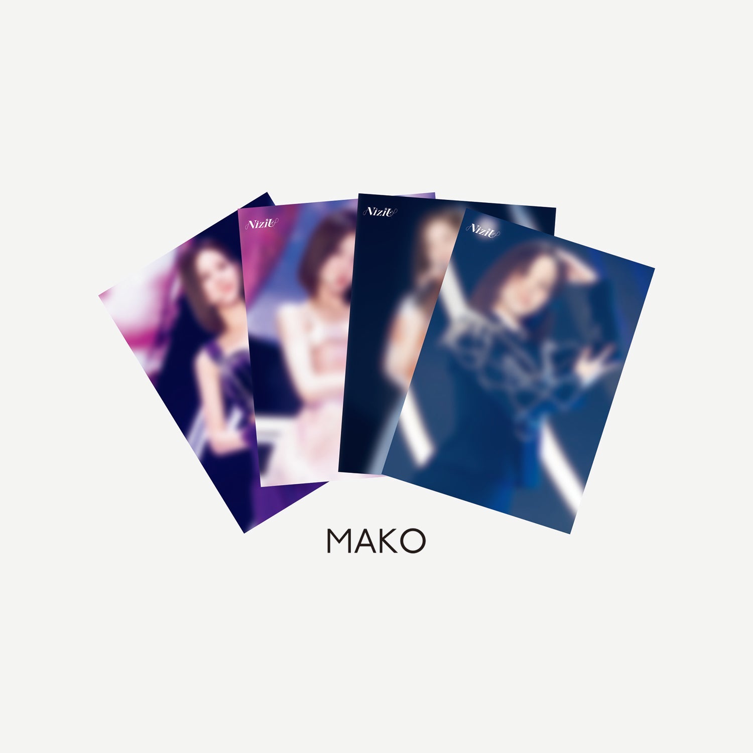 LIVE PHOTO TRADING CARD (4PIECES) - MAKO / NiziU『NiziU Live with U 2024-2025 “AWAKE” OFFICIAL GOODS』