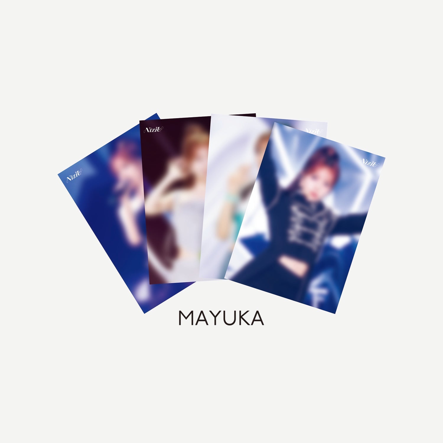 LIVE PHOTO TRADING CARD (4PIECES) - MAYUKA / NiziU『NiziU Live with U 2024-2025 “AWAKE” OFFICIAL GOODS』