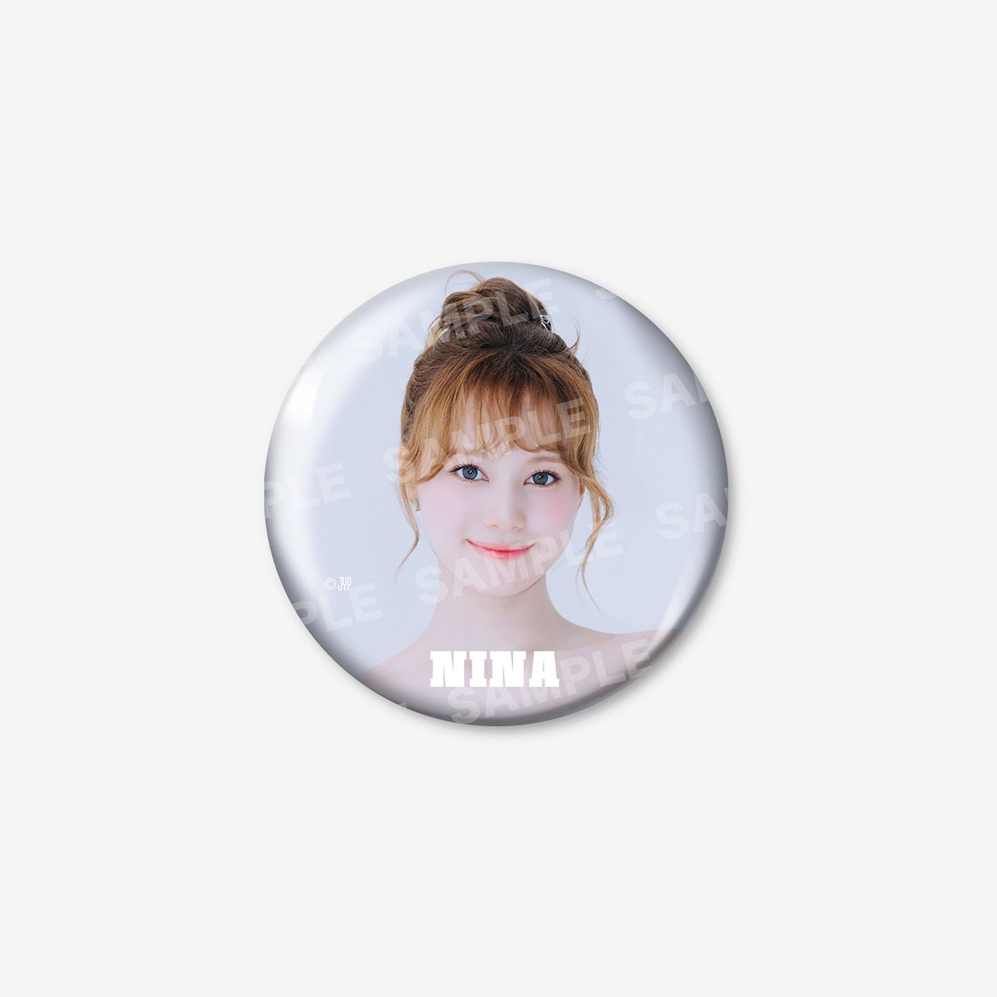 PHOTO BADGE / B - NINA / NiziU『LOVE LINE -Japanese ver.-／Shining day』