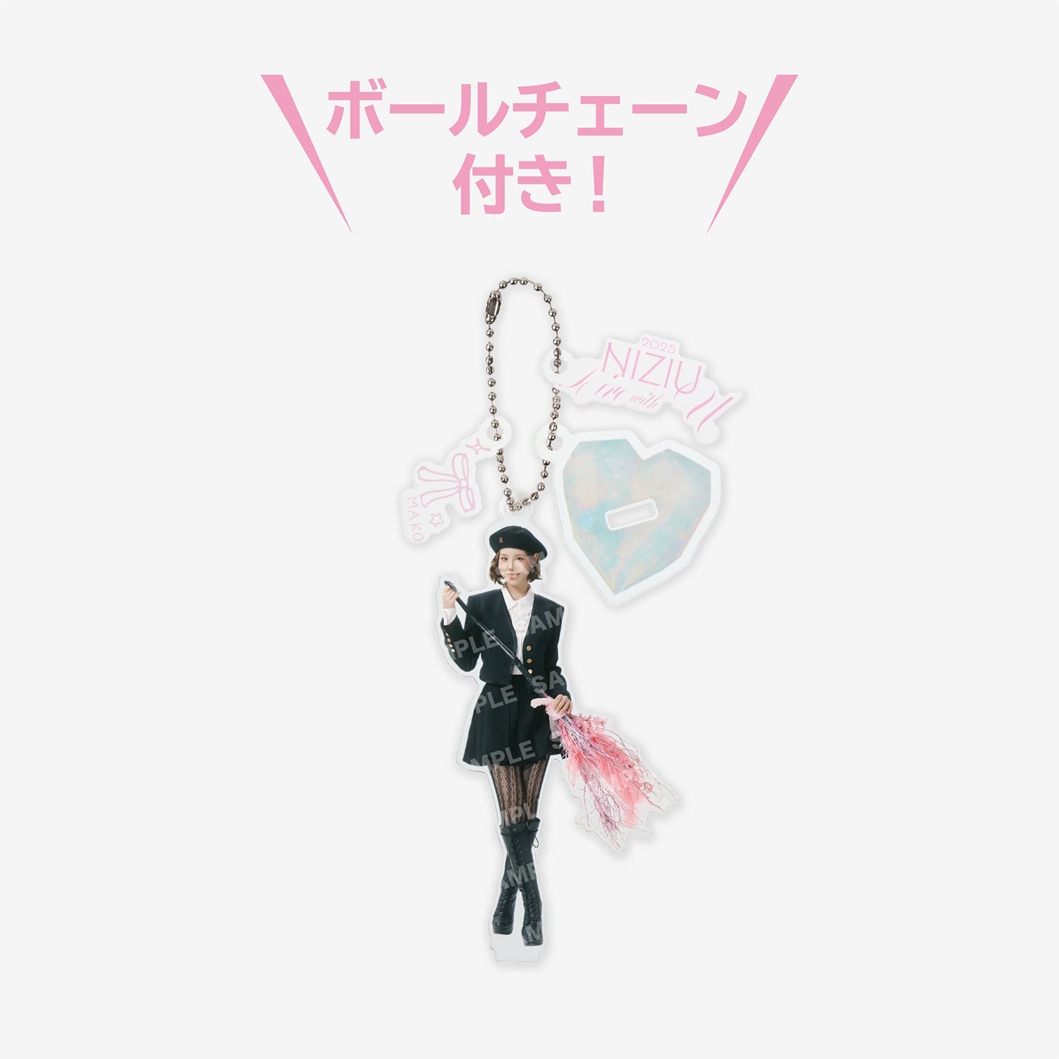 MACO【活動再開記念】Spring 2023 ACRYL KEYHOLDER MACO/Spring2023アクリルKEYHOLDER/立っているポーズ ミュージシャン