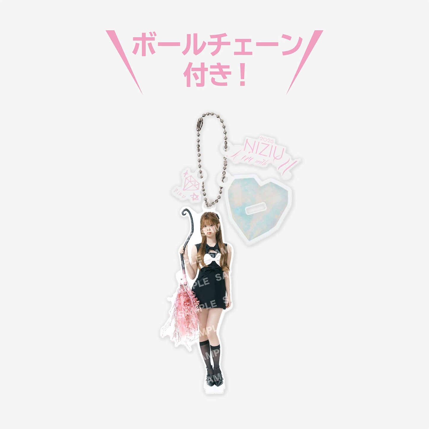 ACRYLIC STAND KEY HOLDER - RIKU / NiziU『Live with U 2025』
