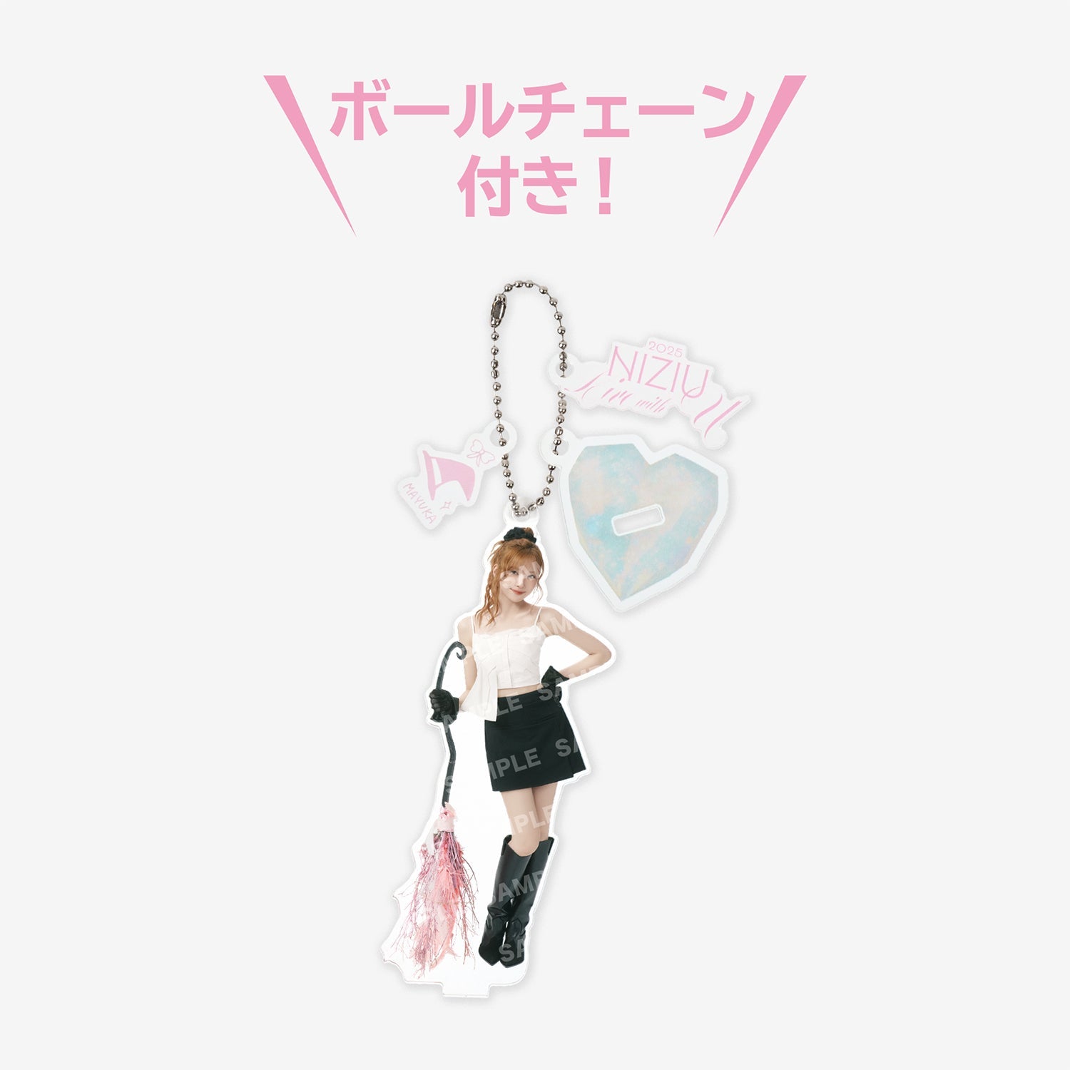 ACRYLIC STAND KEY HOLDER - MAYUKA / NiziU『Live with U 2025