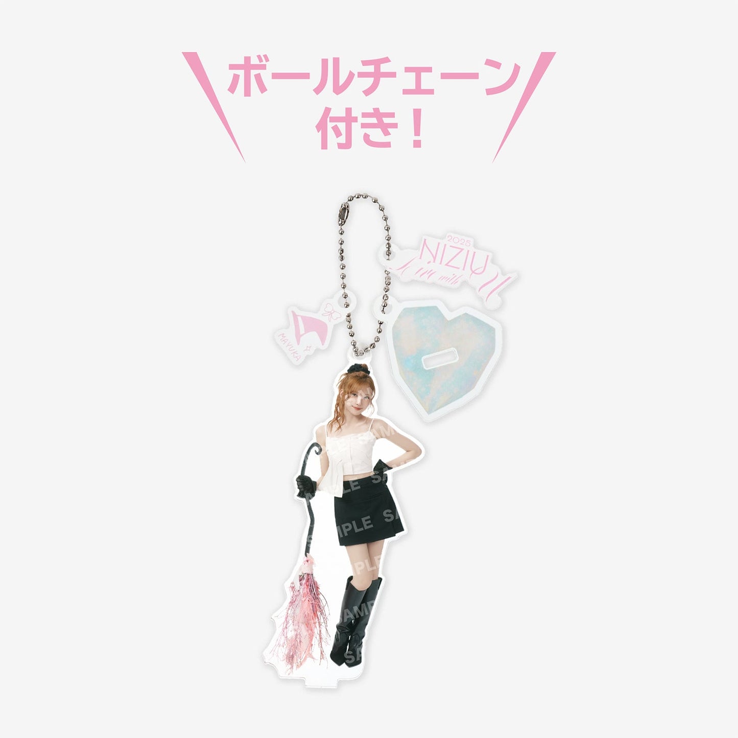ACRYLIC STAND KEY HOLDER - MAYUKA / NiziU『Live with U 2025』