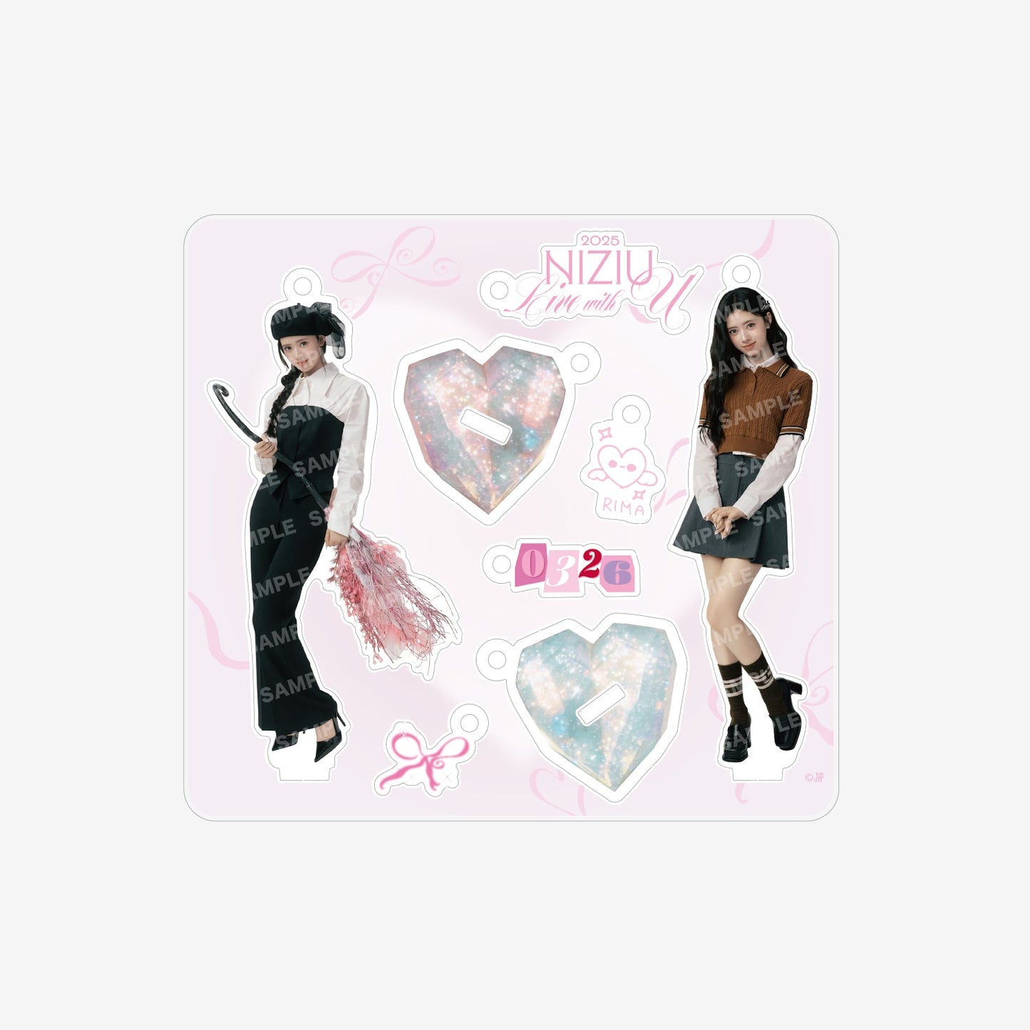 ACRYLIC STAND KEY HOLDER - RIMA / NiziU『Live with U 2025』