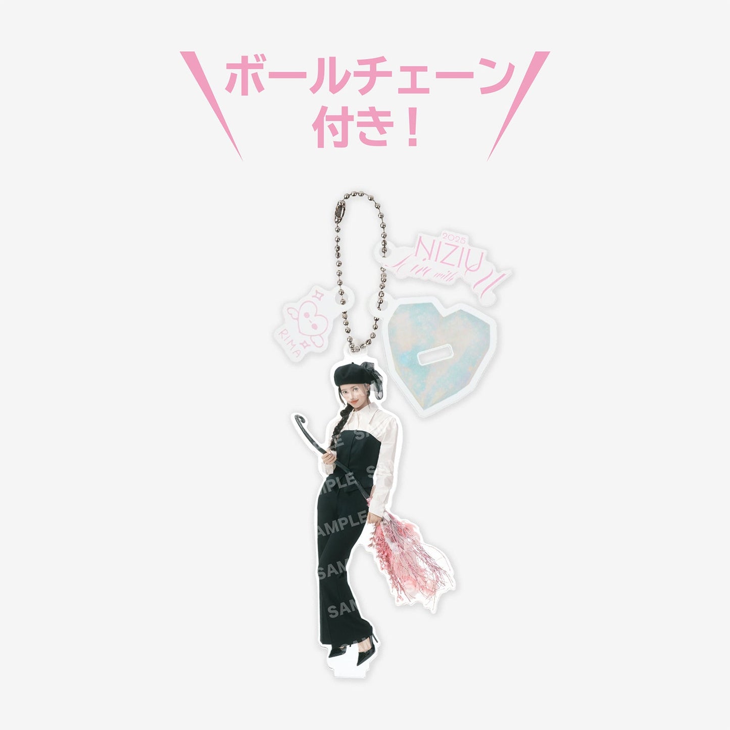 ACRYLIC STAND KEY HOLDER - RIMA / NiziU『Live with U 2025』