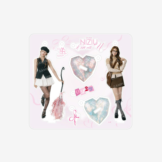 ACRYLIC STAND KEY HOLDER - NINA / NiziU『Live with U 2025』