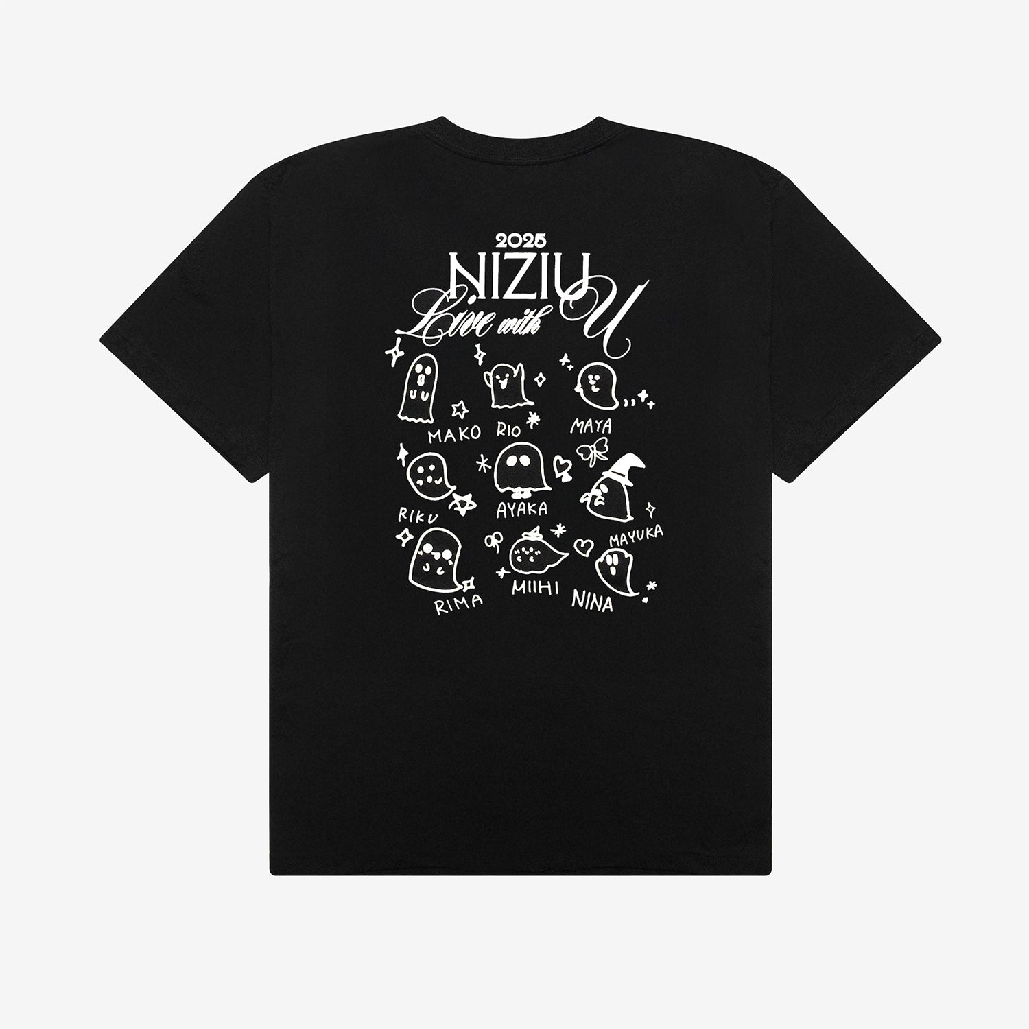 T-SHIRT【L】Designed by NiziU / NiziU『Live with U 2025