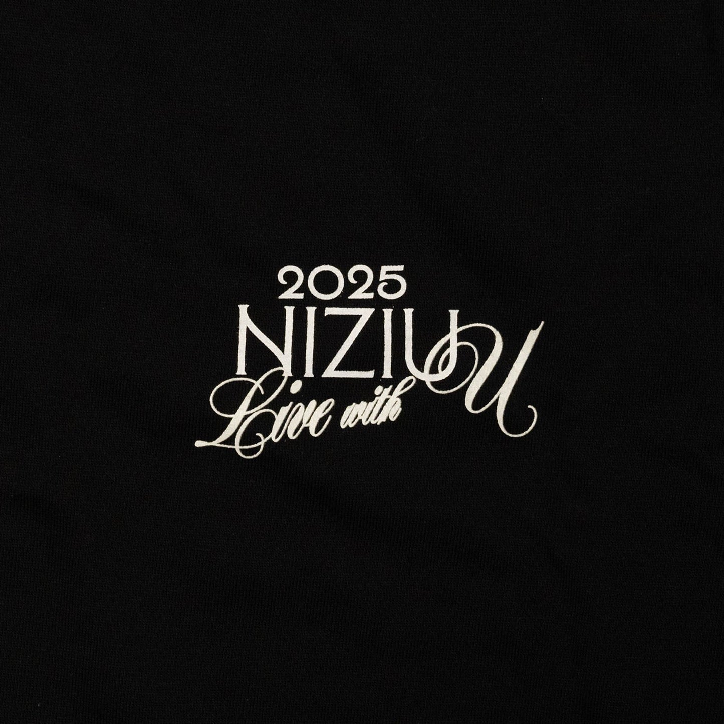 T-SHIRT【M】Designed by NiziU / NiziU『Live with U 2025』