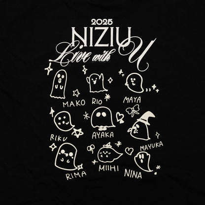 T-SHIRT【L】Designed by NiziU / NiziU『Live with U 2025』