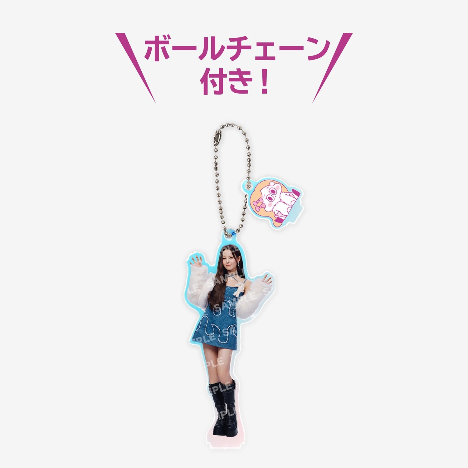 ACRYLIC STAND KEY HOLDER - MAKO /『NiziU POPUP STORE ｰ
