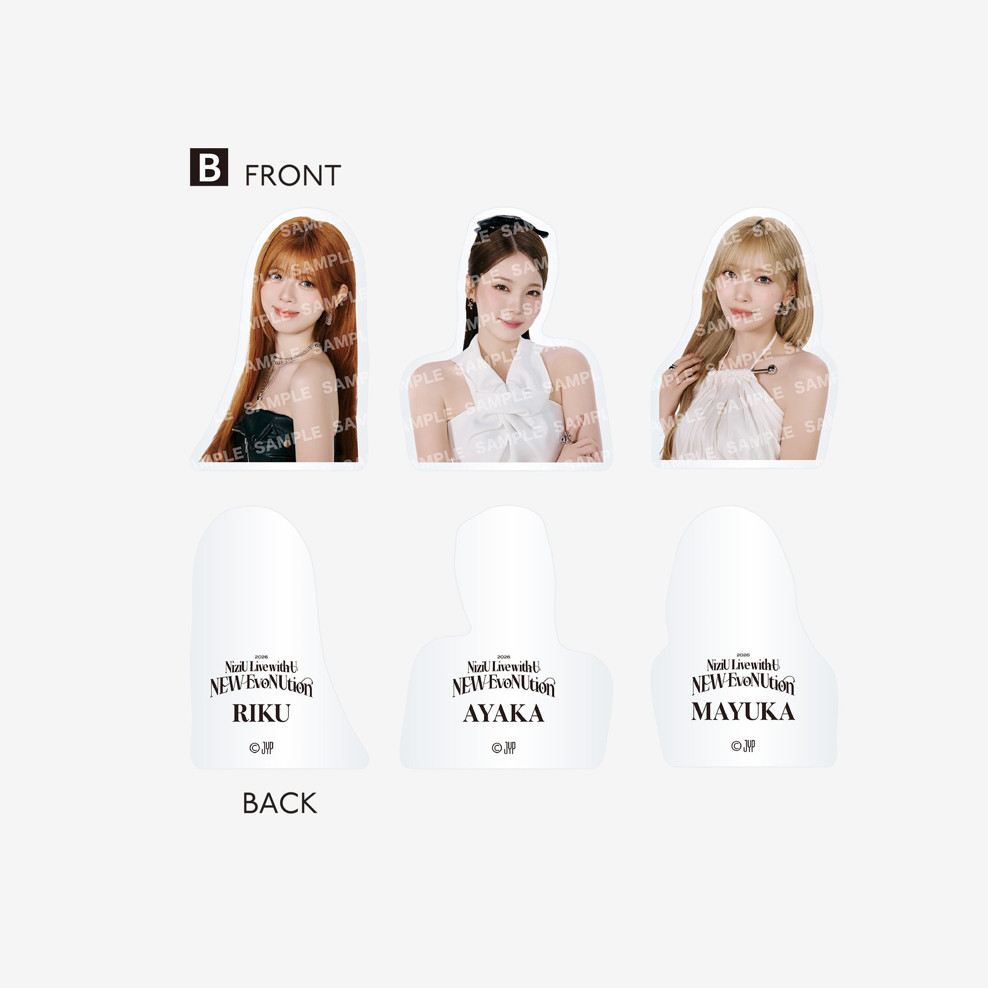 NiziU フーディー KIDS 2026 NEW EvoNUtion MULTI POUCH SET / NiziU『Live with U 2026 “NEW EvoNUtion”』 – JYP