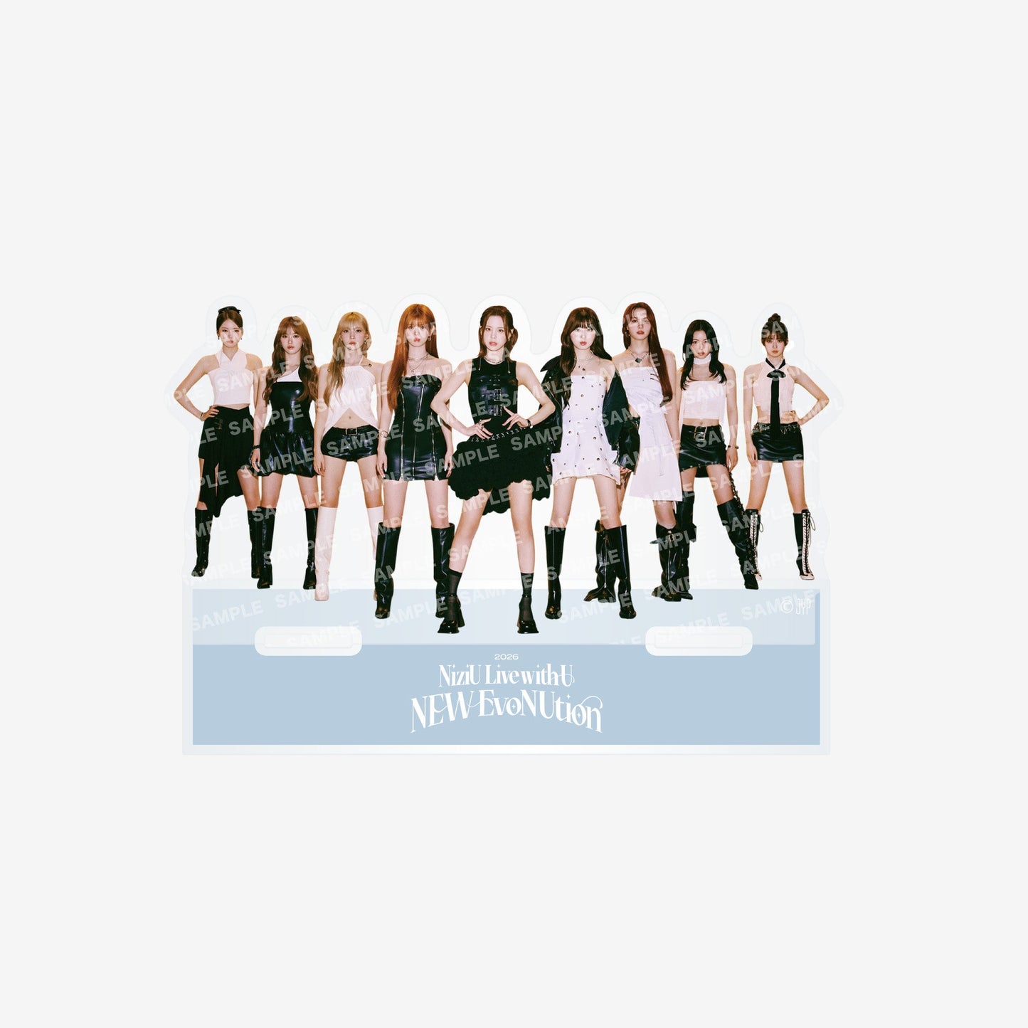 ACRYLIC STAND / NiziU『Live with U 2026 “NEW EvoNUtion” POPUP in HMV』