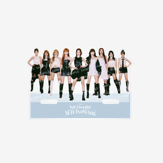 ACRYLIC STAND / NiziU『Live with U 2026 “NEW EvoNUtion” POPUP in HMV』