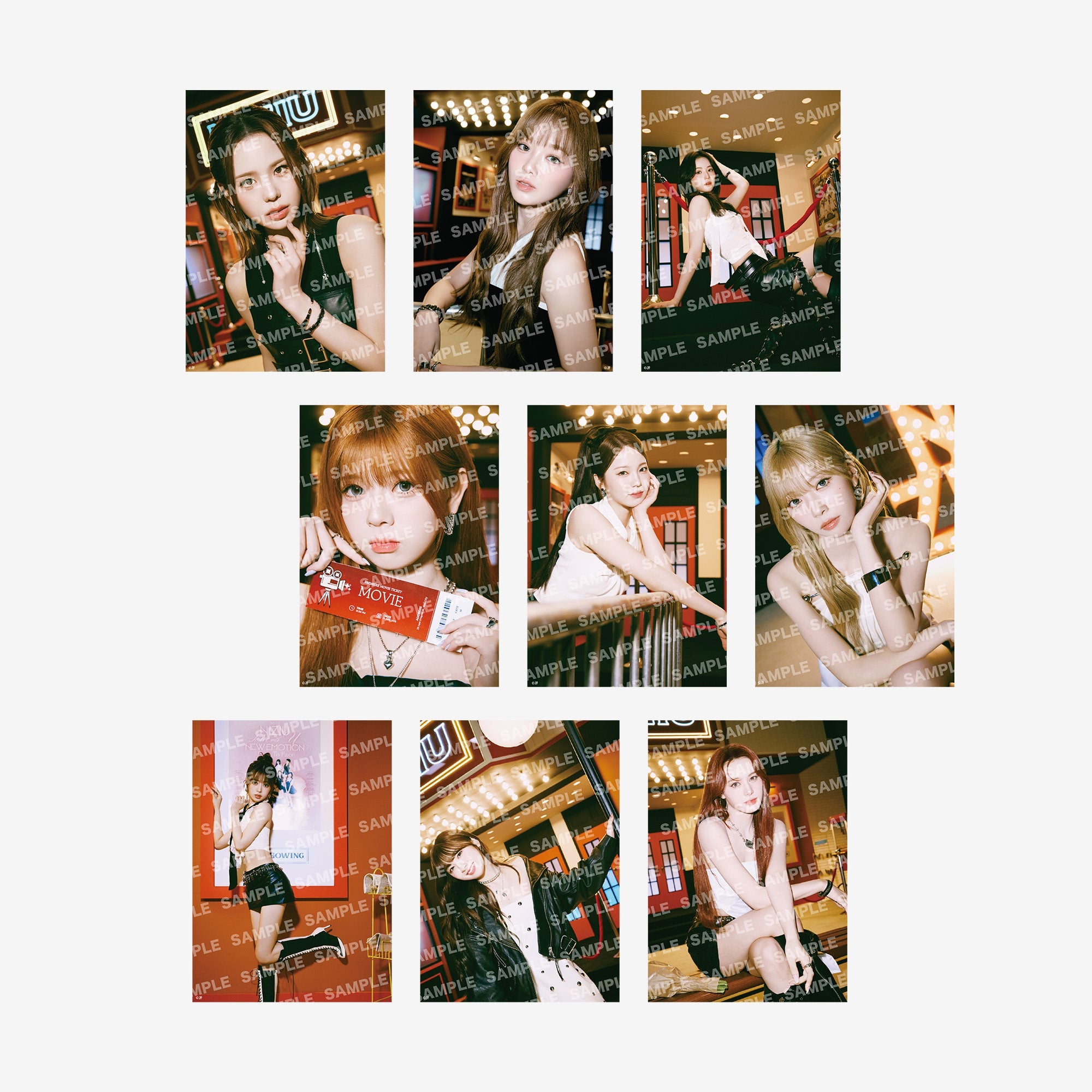 MINI POSTER SET（9PIECES）/ NiziU『Live with U 2026 “NEW EvoNUtion