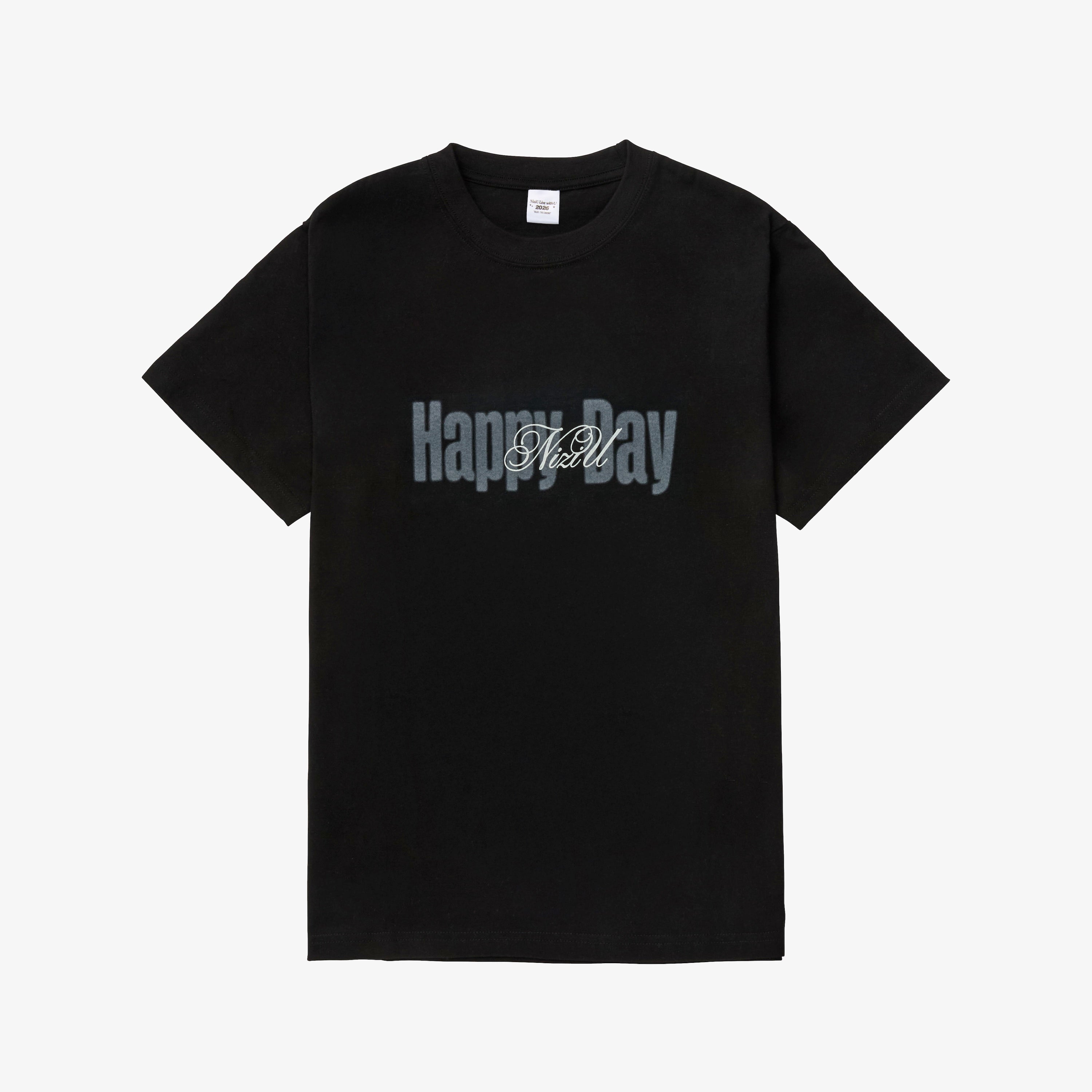 T-SHIRT / BLACK【XL】/ NiziU『Live with U 2026 “NiziU : THE CINEMA