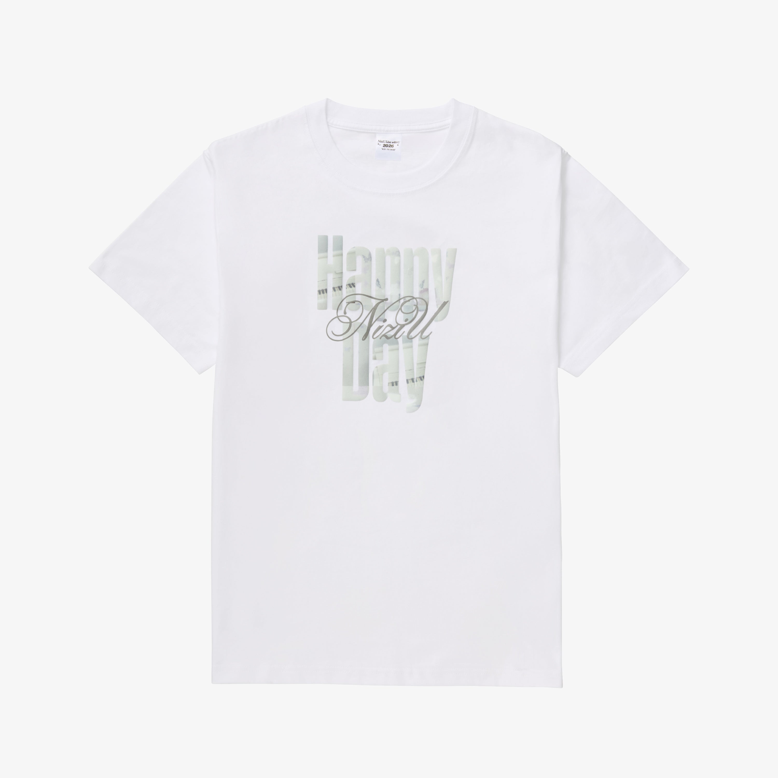 T-SHIRT / WHITE【XL】/ NiziU『Live with U 2026 “NiziU : THE CINEMA