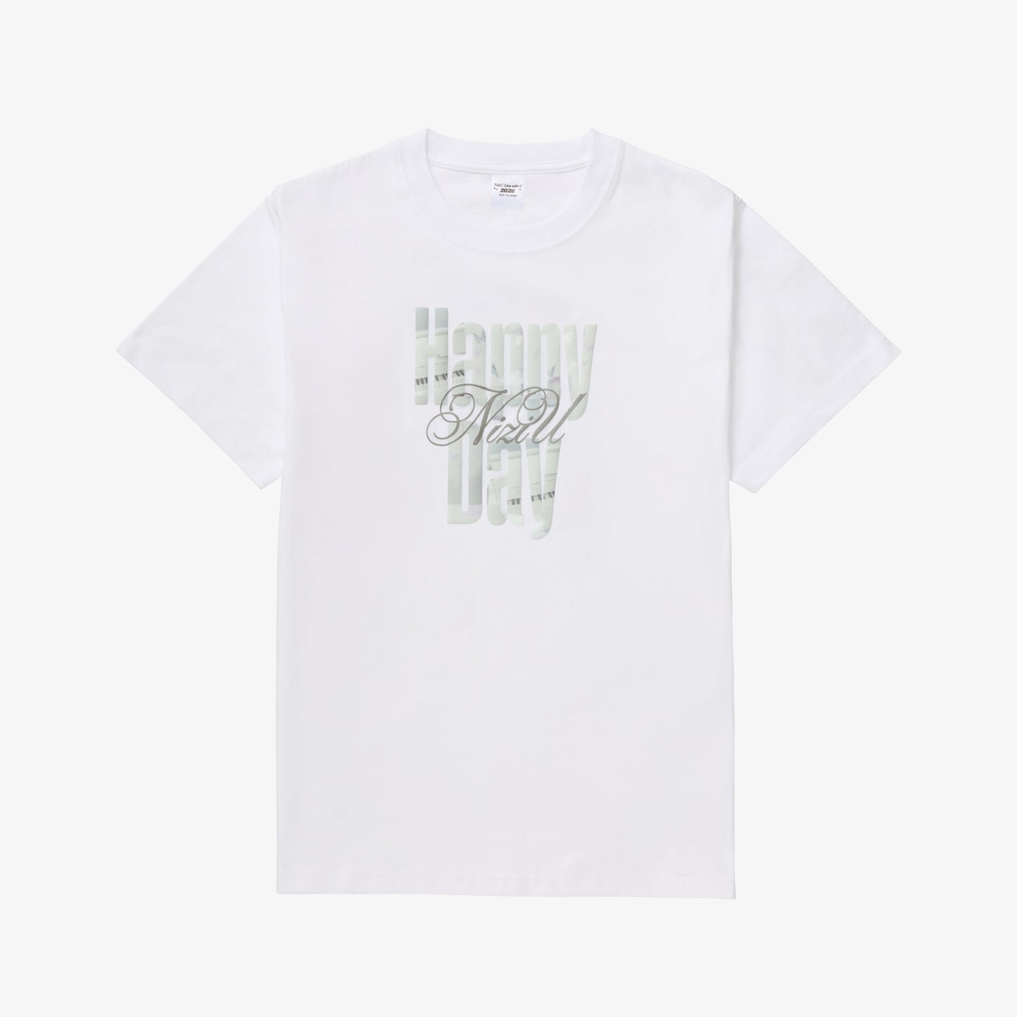 T-SHIRT / WHITE【L】/ NiziU『Live with U 2026 “NiziU : THE CINEMA” 』