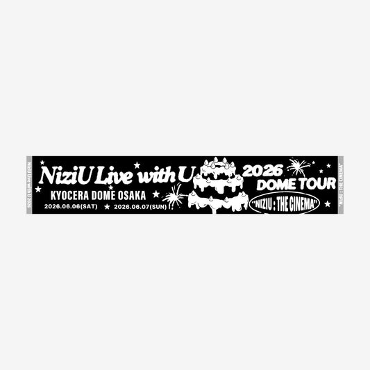 MUFFLER TOWEL【OSAKA】/ NiziU『Live with U 2026 “NiziU : THE CINEMA” 』