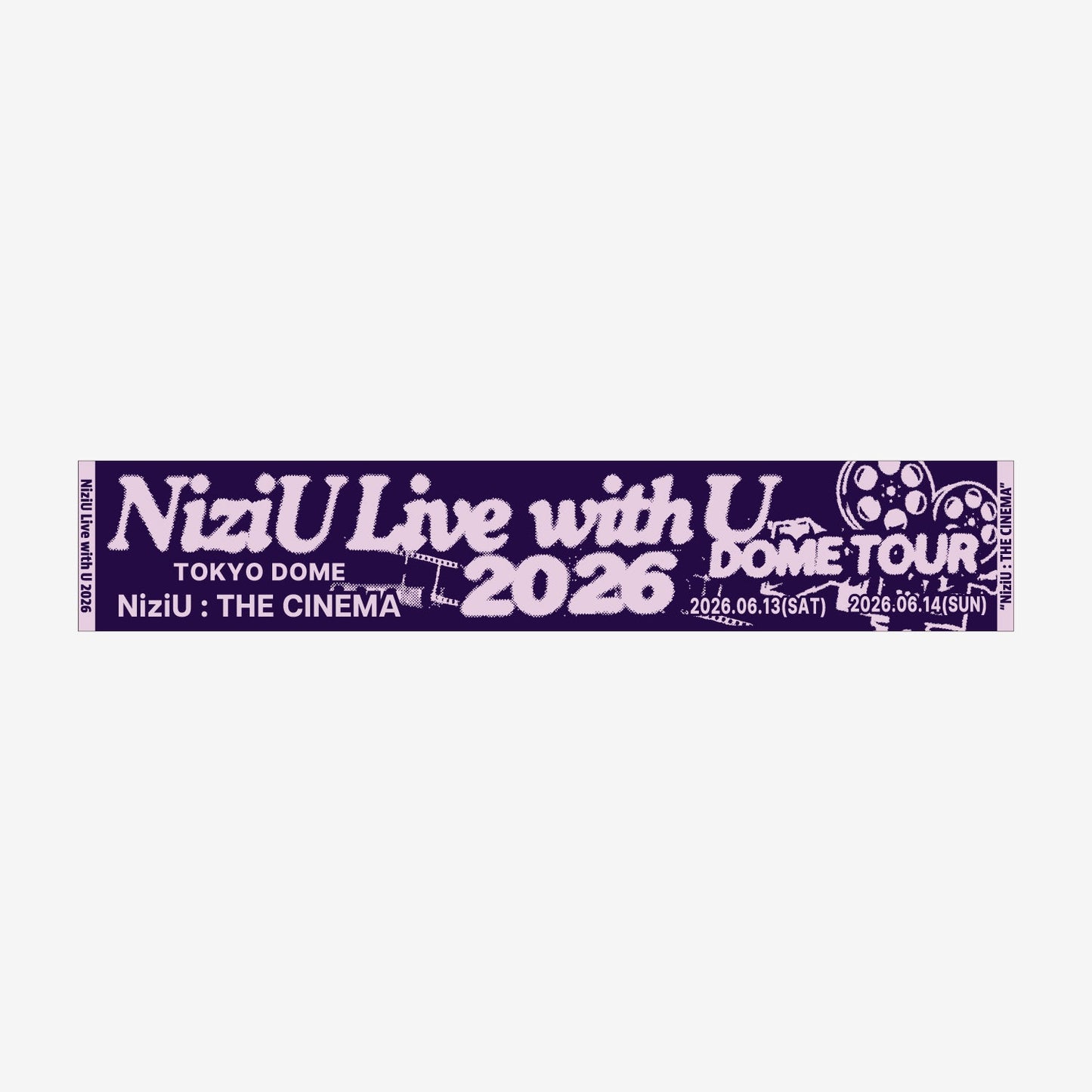 MUFFLER TOWEL【TOKYO】/ NiziU『Live with U 2026 “NiziU : THE CINEMA” 』