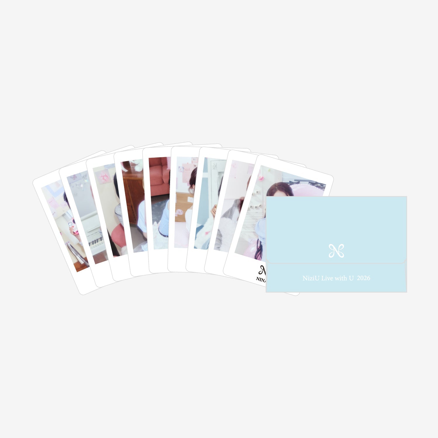 NiziU 通常盤　引換券　5枚＋会場限定トレカ　5点 RANDOM TRADING CARD / NiziU『Live with U 2026 “NiziU : THE CINEMA