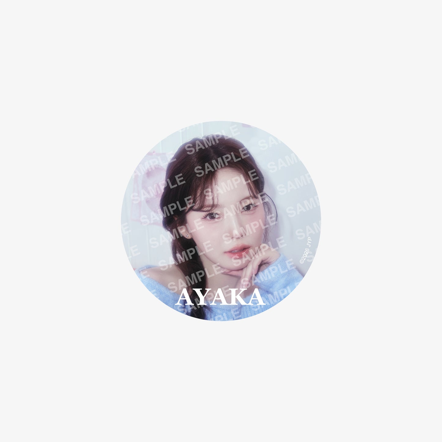 PHOTO BADGE - AYAKA / NiziU『Live with U 2026 “NiziU : THE CINEMA” 』