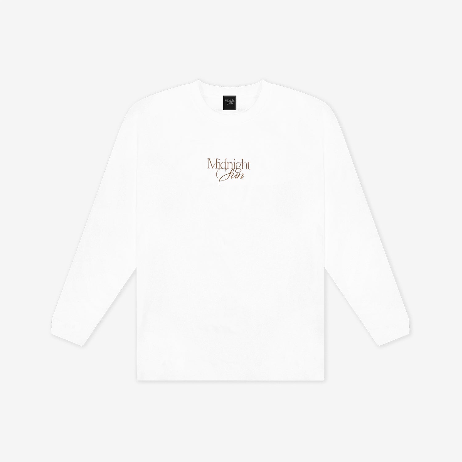 LONG SLEEVE T-SHIRT/ WHITE【L】 / LEE JUNHO『Midnight Sun』