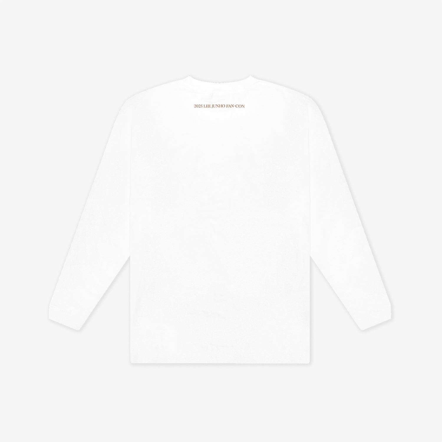 LONG SLEEVE T-SHIRT/ WHITE【XL】 / LEE JUNHO『Midnight Sun』