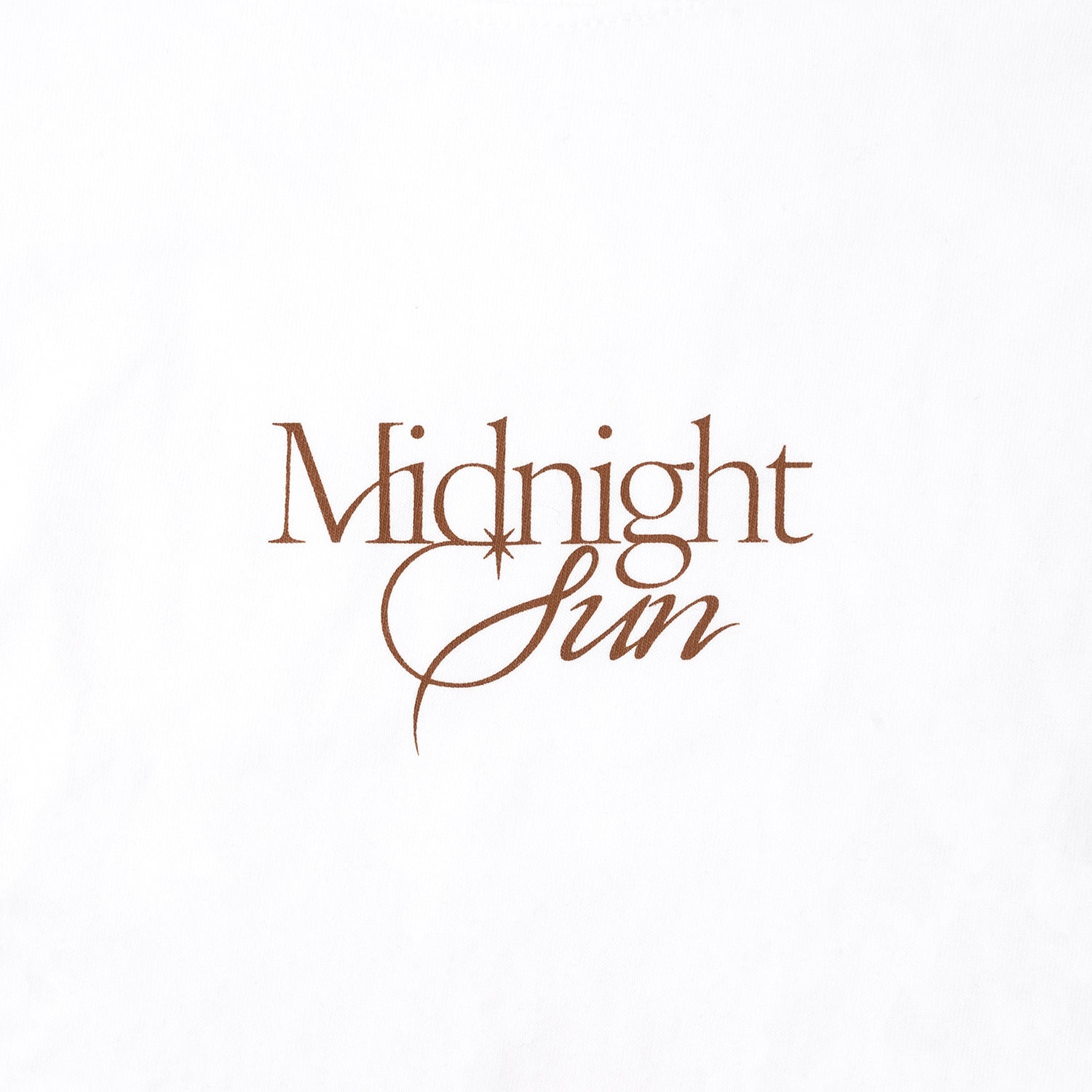 LONG SLEEVE T-SHIRT/ WHITE【XL】 / LEE JUNHO『Midnight Sun』