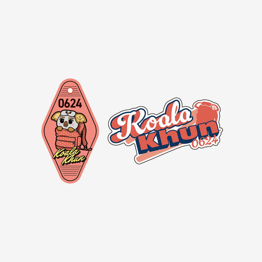 STICKER SET - Koala Khun / NICHKHUN (From 2PM)『JYP JAPAN POPUP STORE 2025』