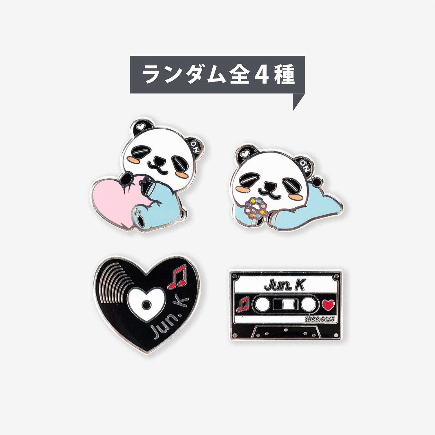 RANDOM PIN BADGE / Jun. K (From 2PM)『Solo Tour 2025 “O/N”』