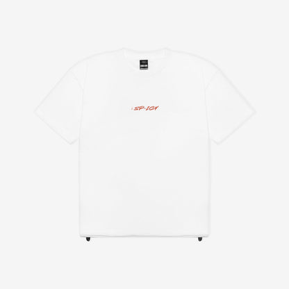 DRAWSTRING T-SHIRT【WHITE】/ Jun. K (From 2PM)『SUMMER ROOM TOUR : SP-ICY』
