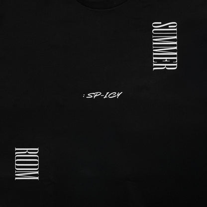 DRAWSTRING T-SHIRT【BLACK】/ Jun. K (From 2PM)『SUMMER ROOM TOUR : SP-ICY』