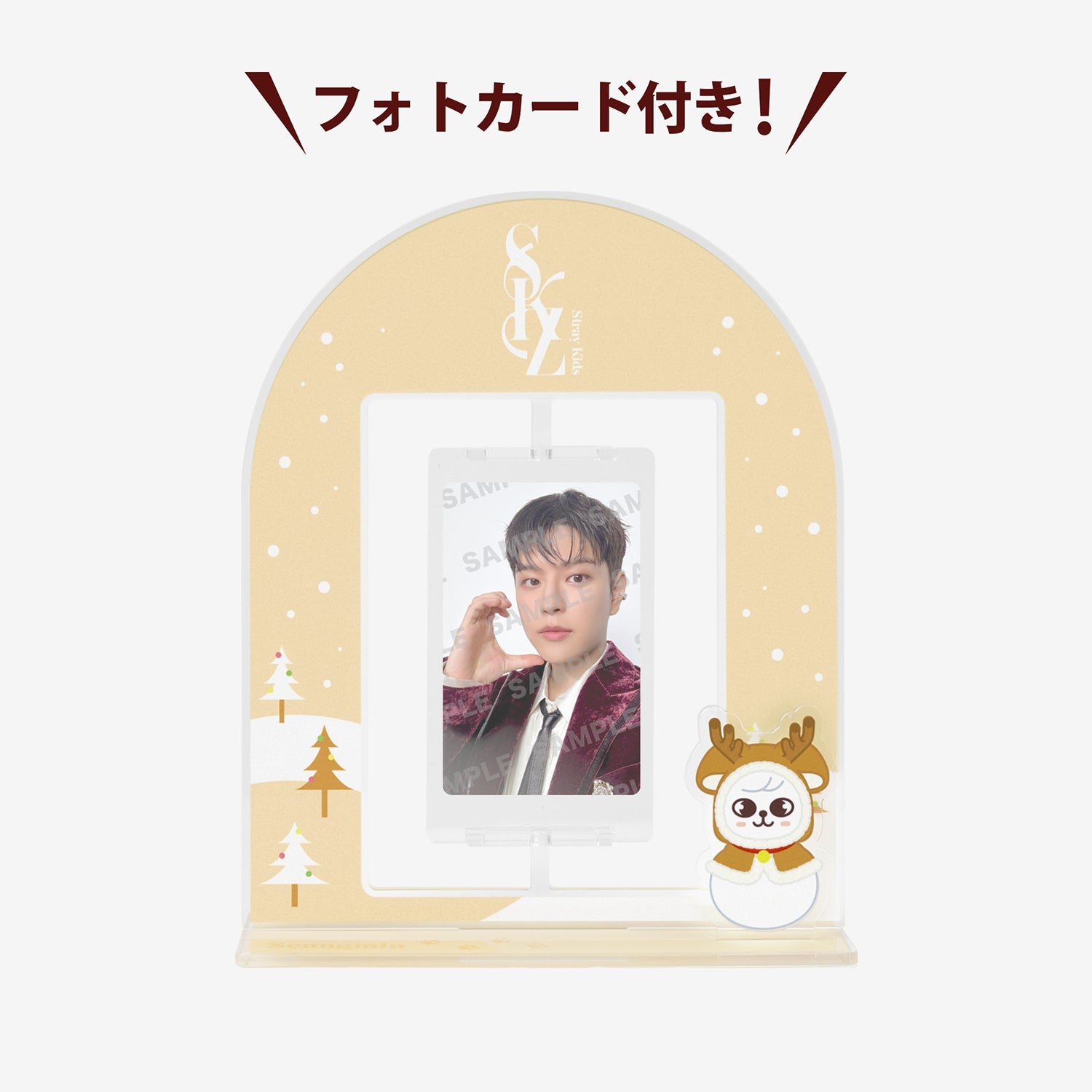 PHOTO CARD STAND - Seungmin / Stray Kids『XMAS POPUP STORE 2024』