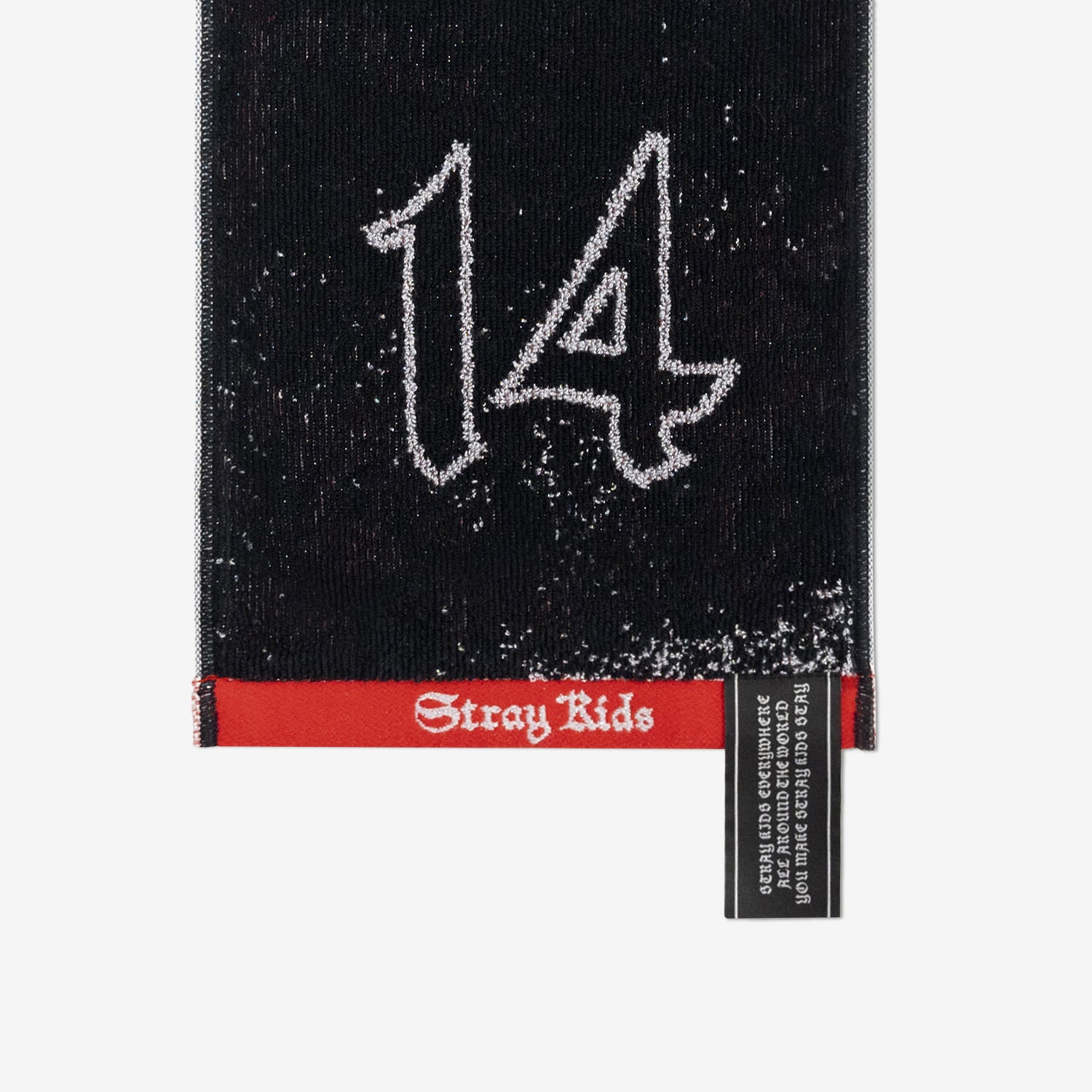 【新品】TXT WORLD TOUR ファイナルグッズ MUFFLER 黒 新品】TXT WORLD TOUR ファイナルグッズ MUFFLER 黒
