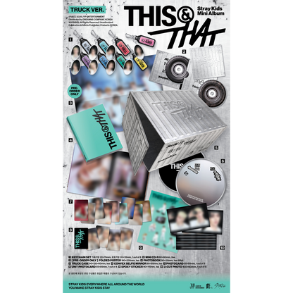 Stray Kids Mini Album "THIS & THAT" [TRUCK VER.]