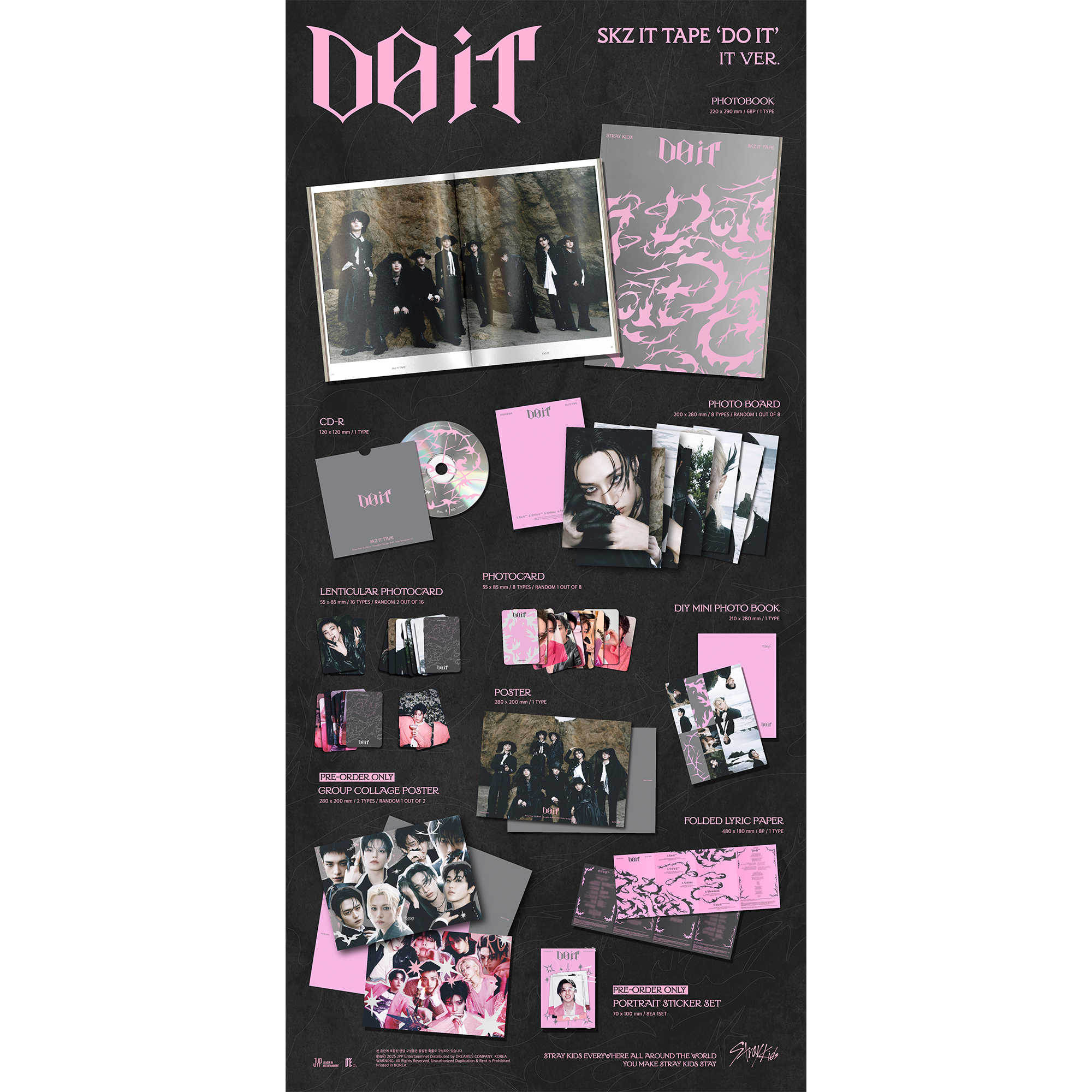 straykids do it リスパ トレカ 8枚 コンプ ×2セット 16枚 straykids