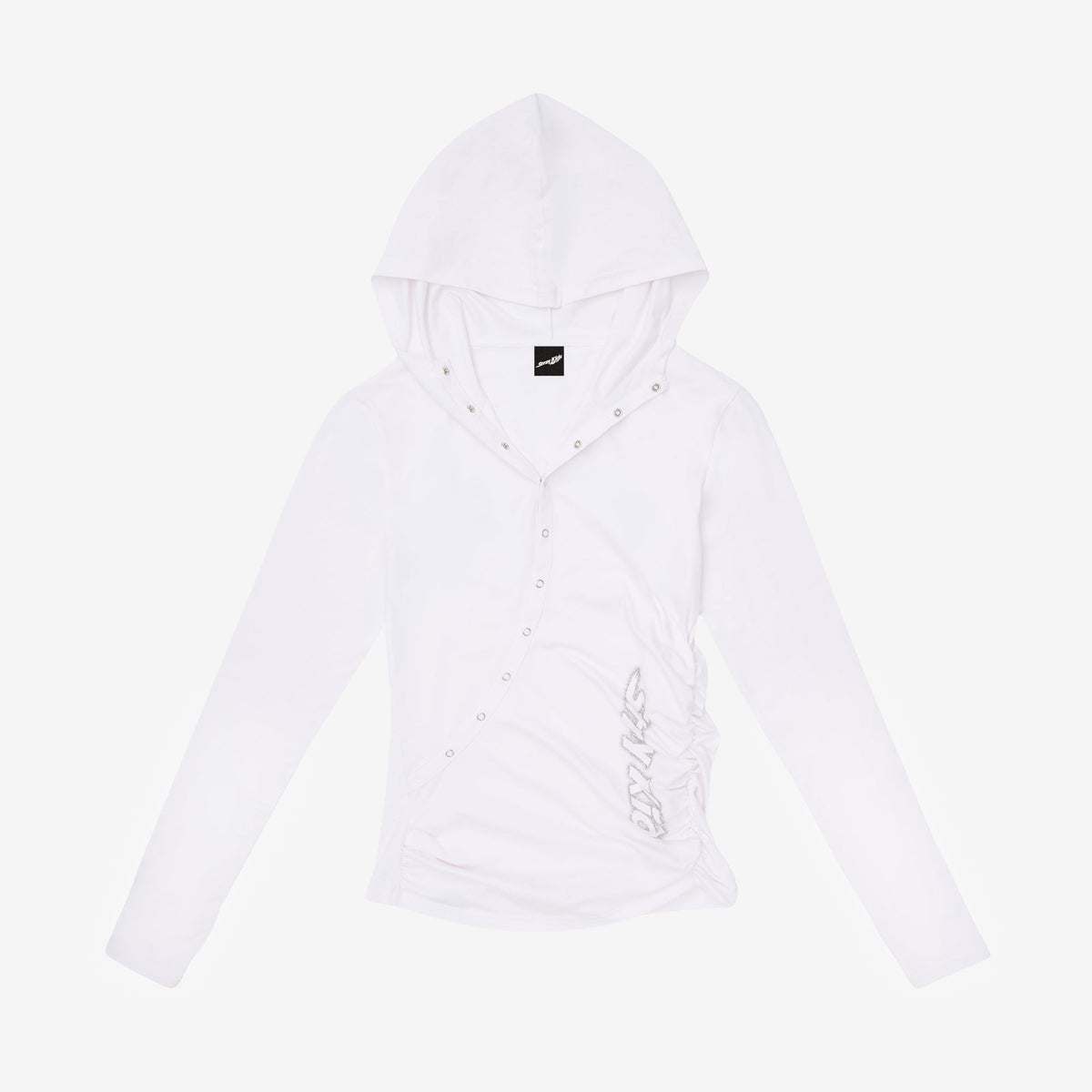 HOOD LONG SLEEVE T-SHIRT / WHITE【L】/ Stray Kids『World Tour <RUN IT JAPAN>』