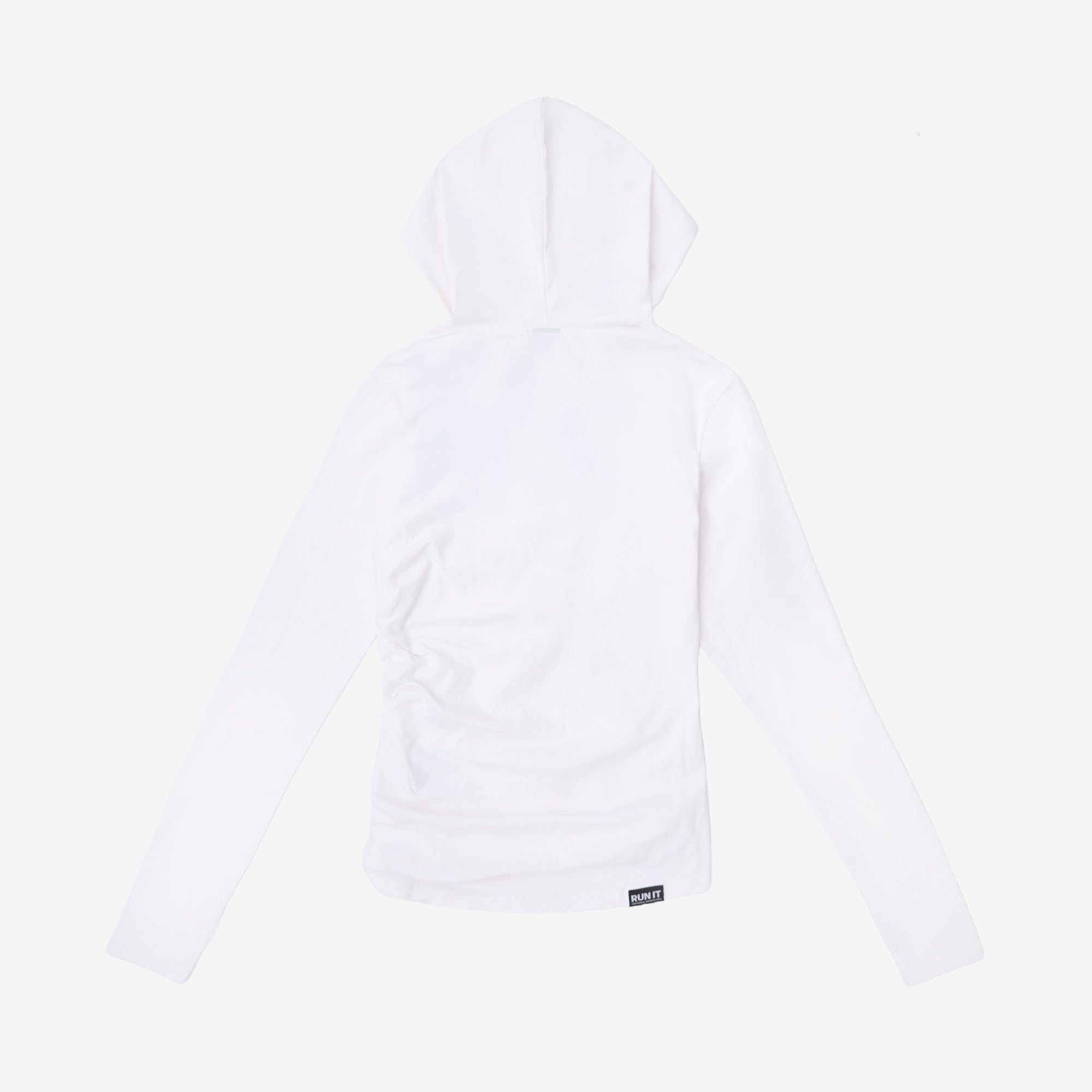 グラデーションホワイト ストレイジ & スリーブ 国家シンボル 6種 HOOD LONG SLEEVE T-SHIRT / WHITE【L】/ Stray Kids『World Tour