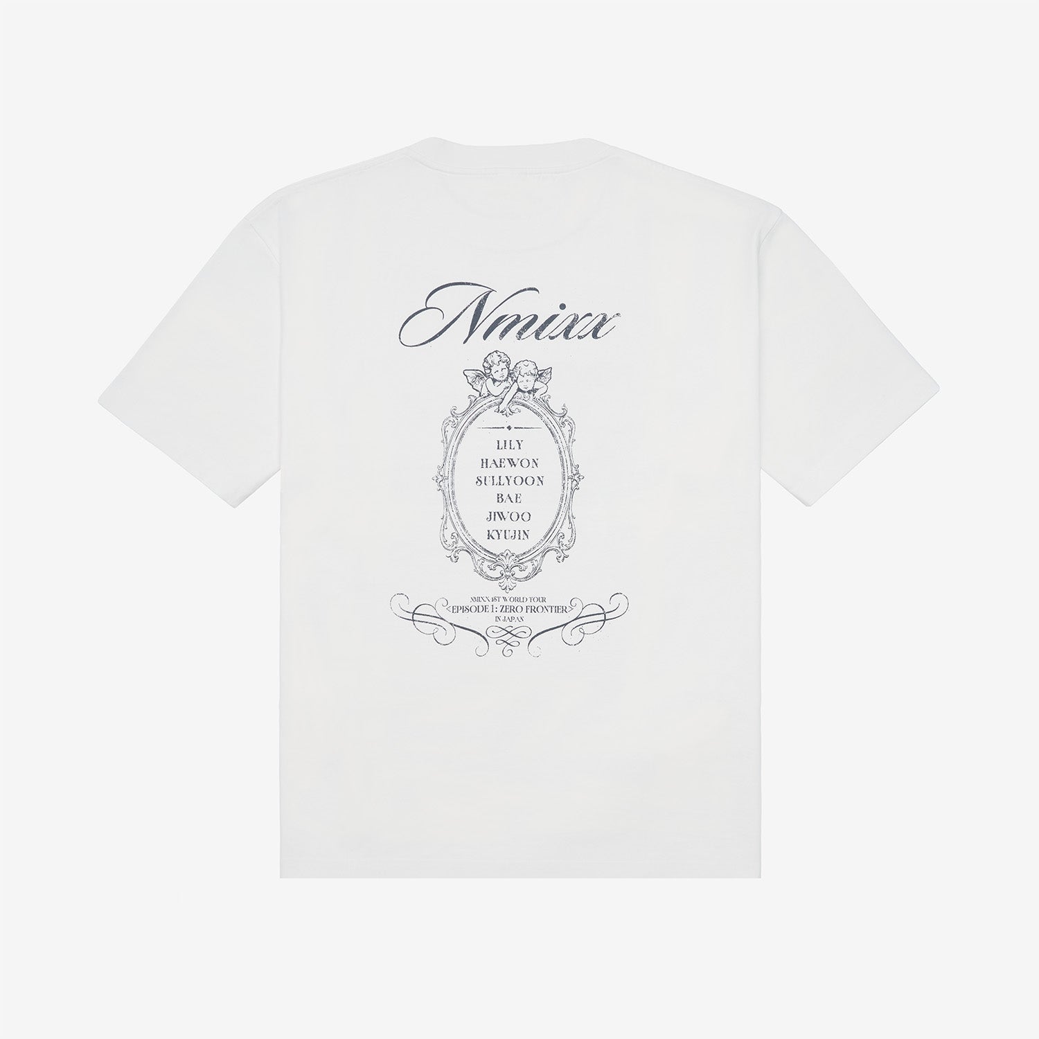 T-SHIRT【M】/ NMIXX『1ST WORLD TOUR IN JAPAN』 – JYP JAPAN ONLINE