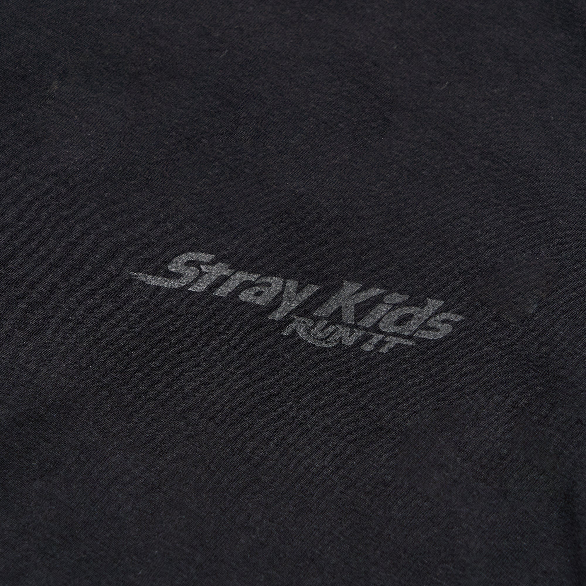 HOOD LONG SLEEVE T-SHIRT / BLACK【M】/ Stray Kids『World Tour