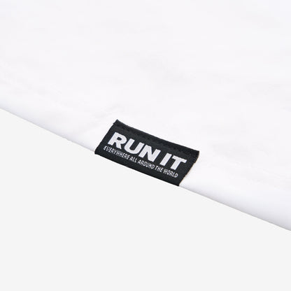 HOOD LONG SLEEVE T-SHIRT / WHITE【M】/ Stray Kids『World Tour <RUN IT JAPAN>』