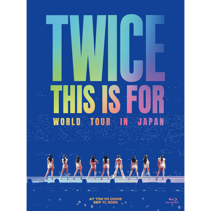TWICE『TWICE <THIS IS FOR> WORLD TOUR IN JAPAN』【初回限定盤Blu TWICE『TWICE <THIS IS FOR> WORLD TOUR IN JAPAN』【初回限定盤Blu