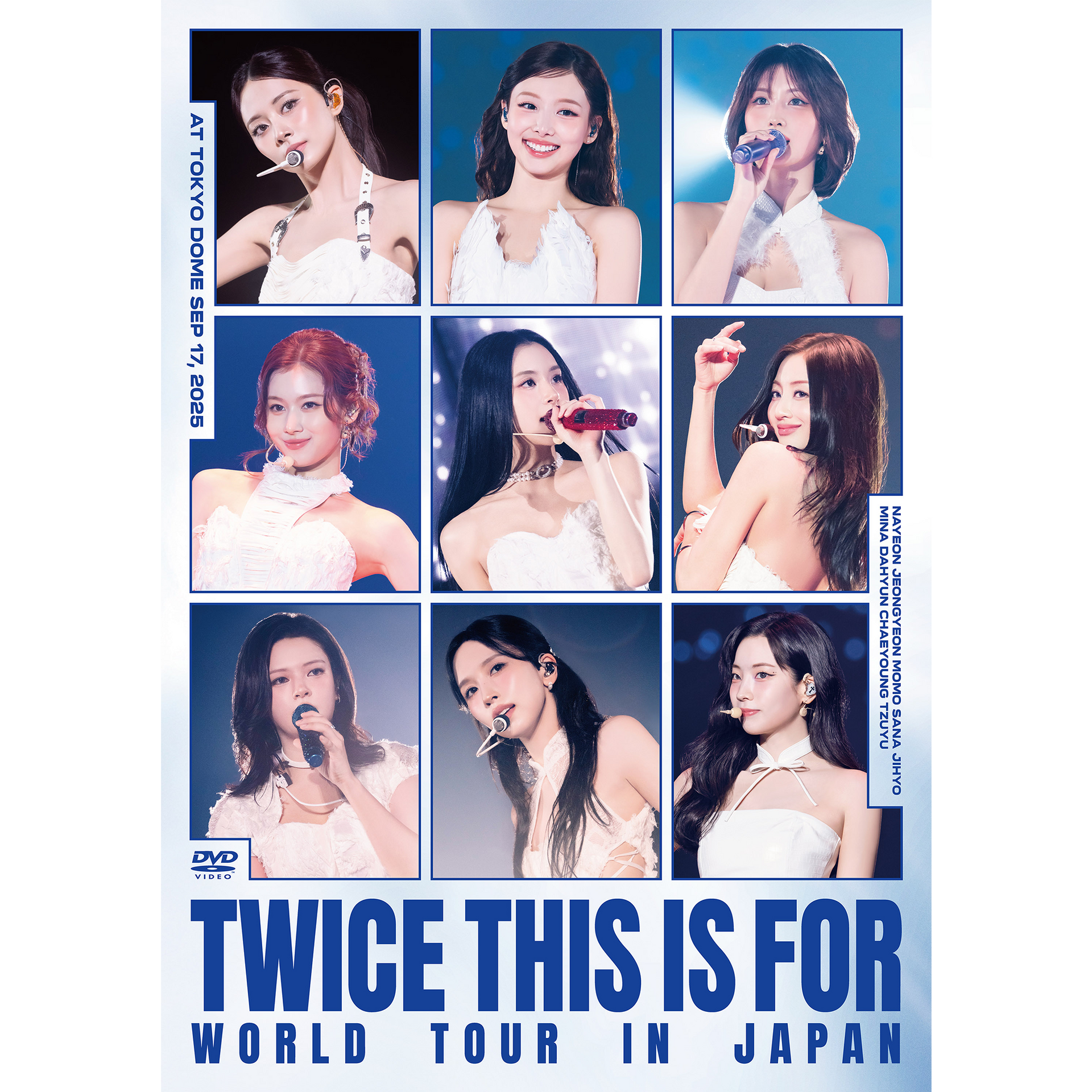 TWICE『TWICE <THIS IS FOR> WORLD TOUR IN JAPAN』[Standard DVD TWICE『TWICE <THIS IS FOR> WORLD TOUR IN JAPAN』[Standard DVD