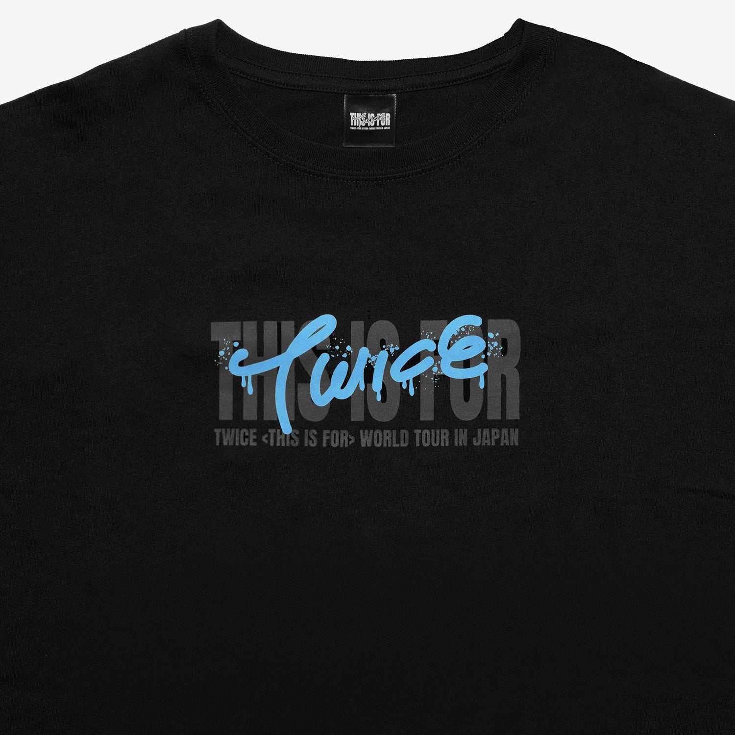 T-SHIRT〈BLACK〉【L】/ NAYEON / TWICE『THIS IS FOR』 – JYP
