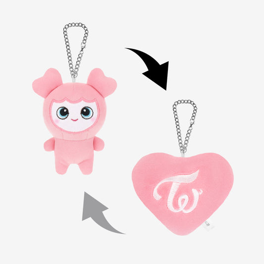 BABY LOVELYS REVERSIBLE BAG CHARM - Baby MOVELY / TWICE『THIS IS FOR』