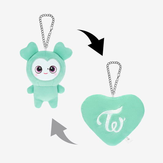 BABY LOVELYS REVERSIBLE BAG CHARM - Baby MIVELY / TWICE『THIS IS FOR』